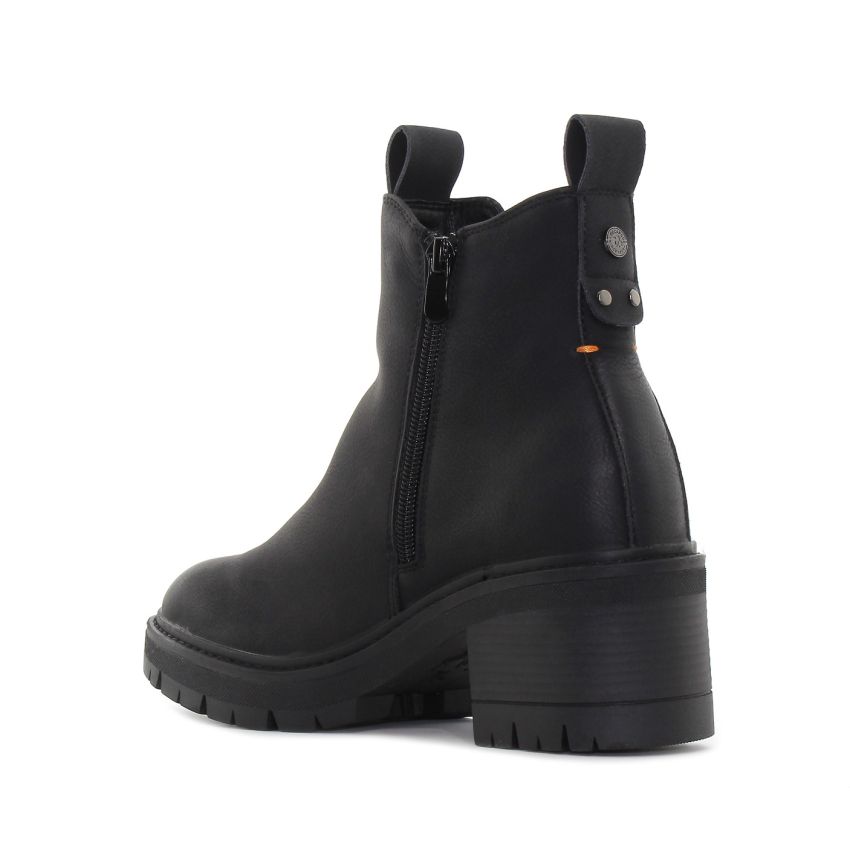 Monogrant - Elenor fekete női bokacsizma