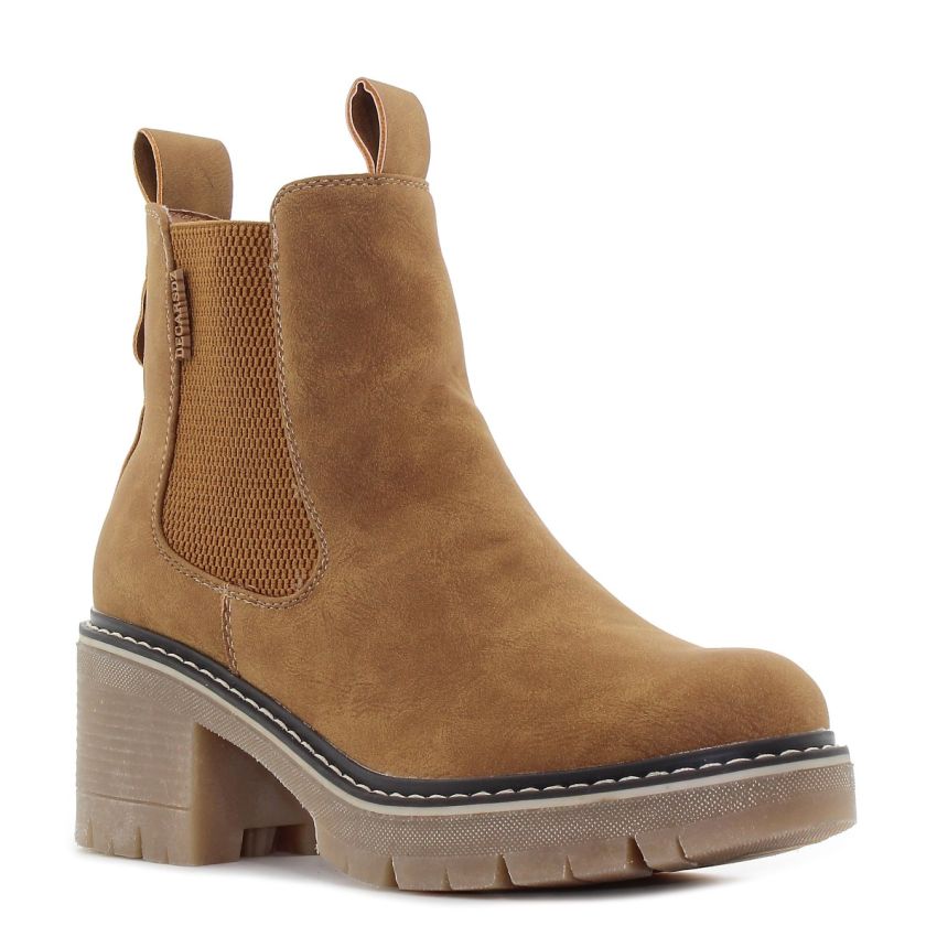 Monogrant - Elenor barna női bokacsizma