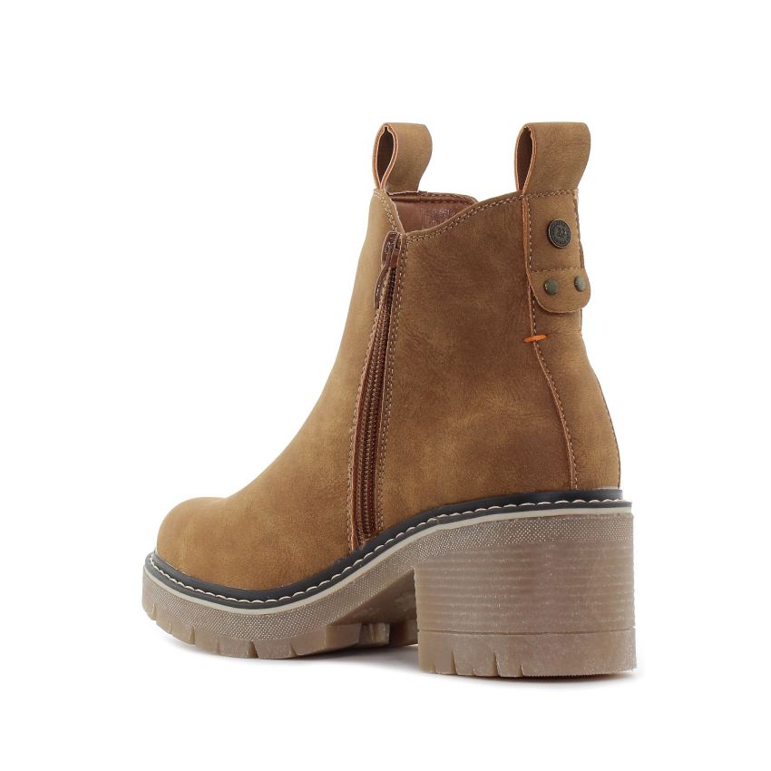 Monogrant - Elenor barna női bokacsizma