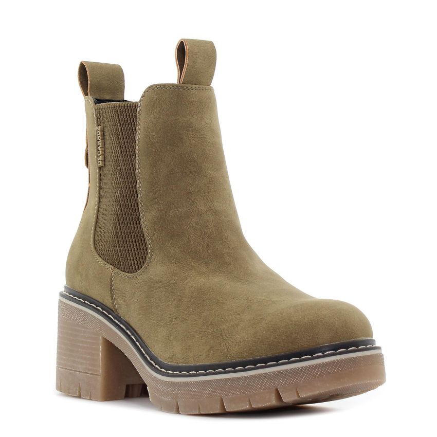 Monogrant - Elenor barna nő bokacsizma