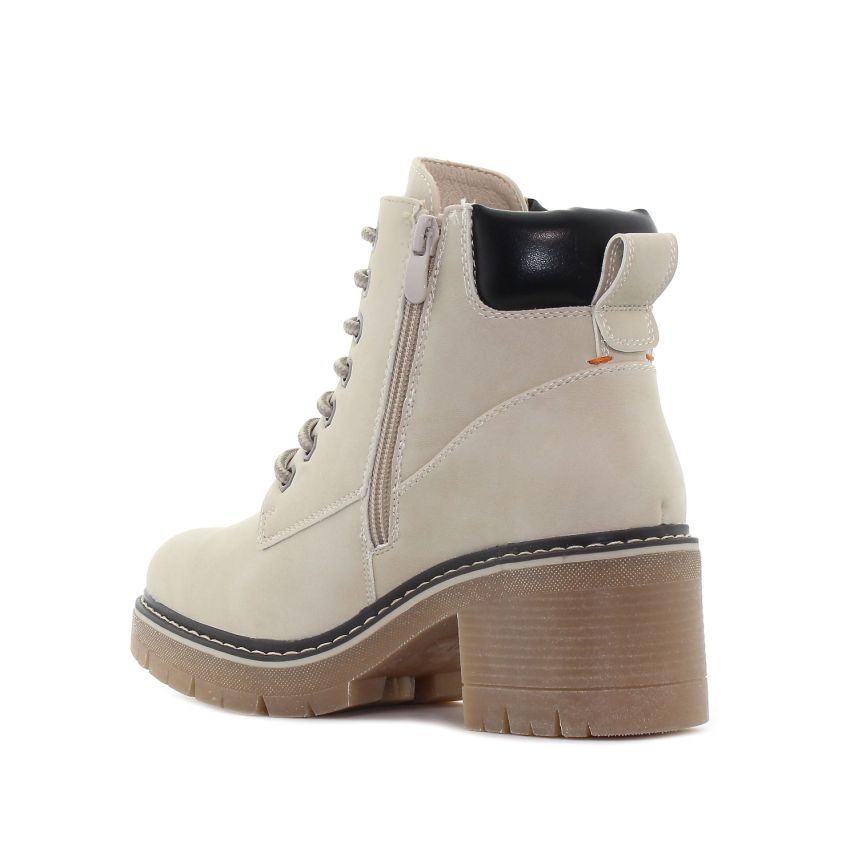 Monogrant - Ava bézs női bakancs