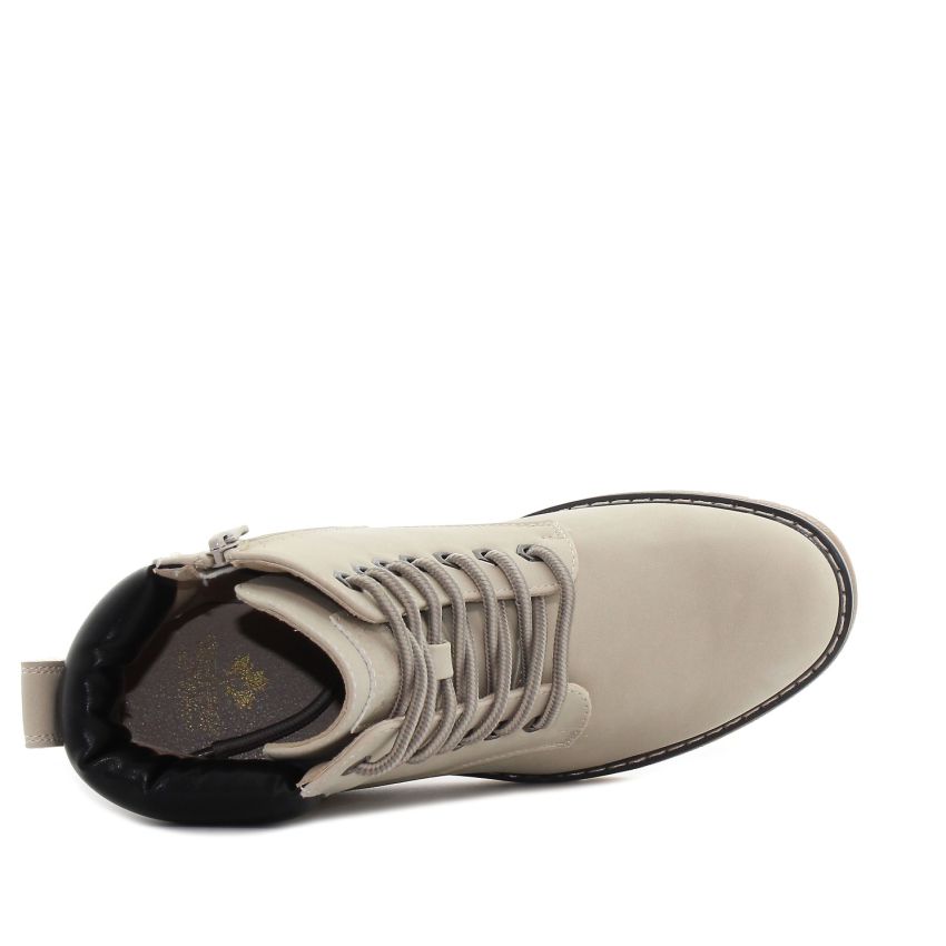 Monogrant - Ava bézs női bakancs