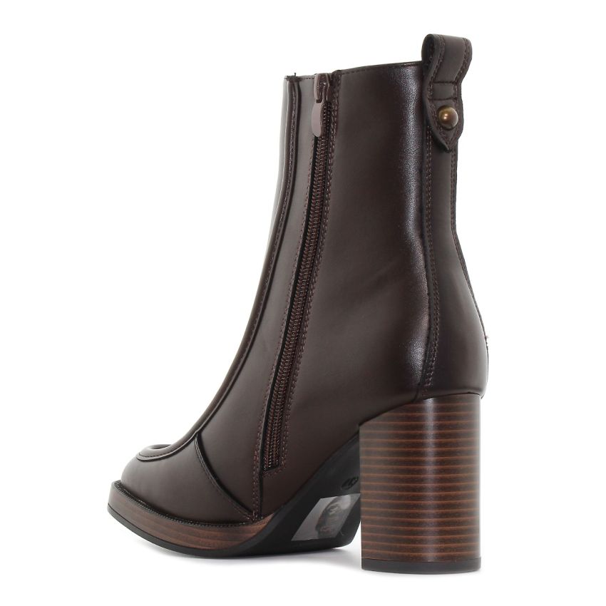 Monogrant - Lidia barna női bokacsizma