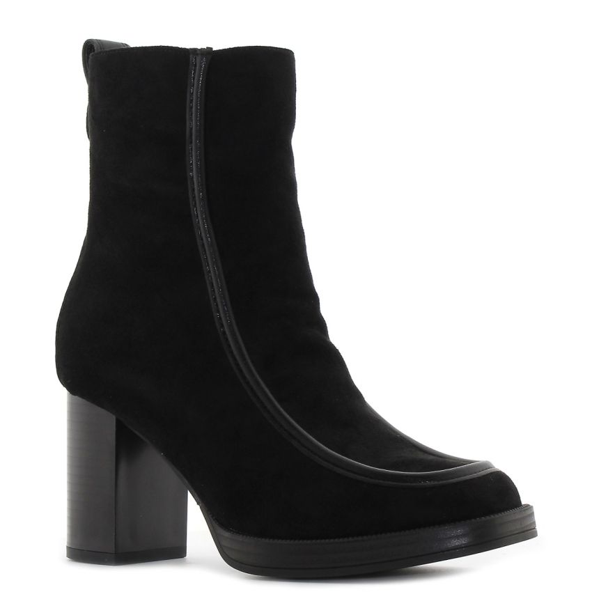 Monogrant - Lidia fekete női bokacsizma