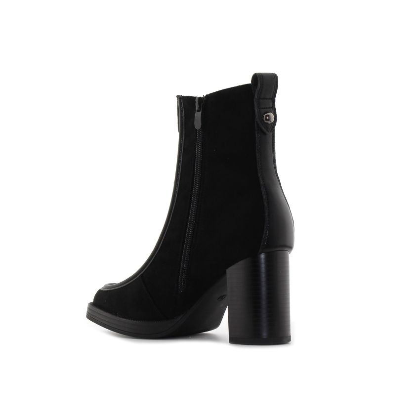 Monogrant - Lidia fekete női bokacsizma