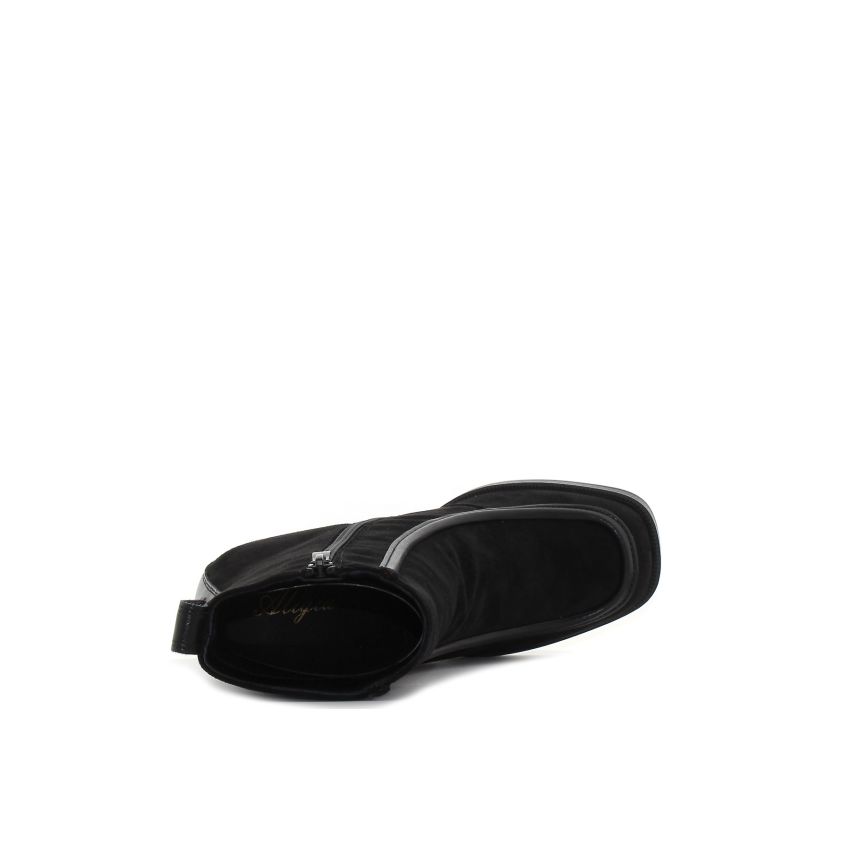 Monogrant - Lidia fekete női bokacsizma