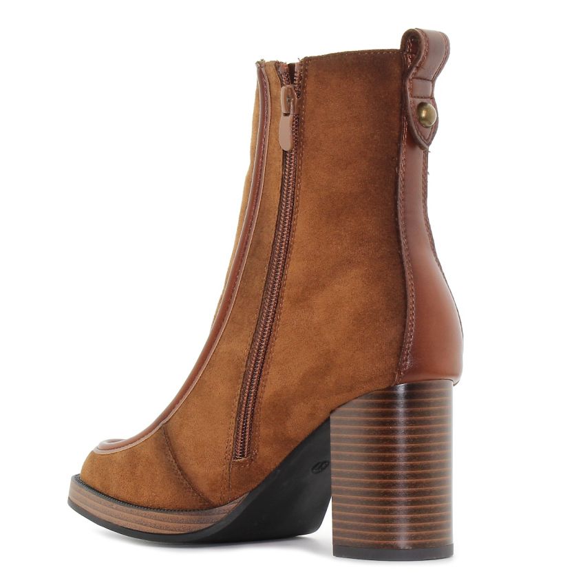 Monogrant - Lidia barna női bokacsizma