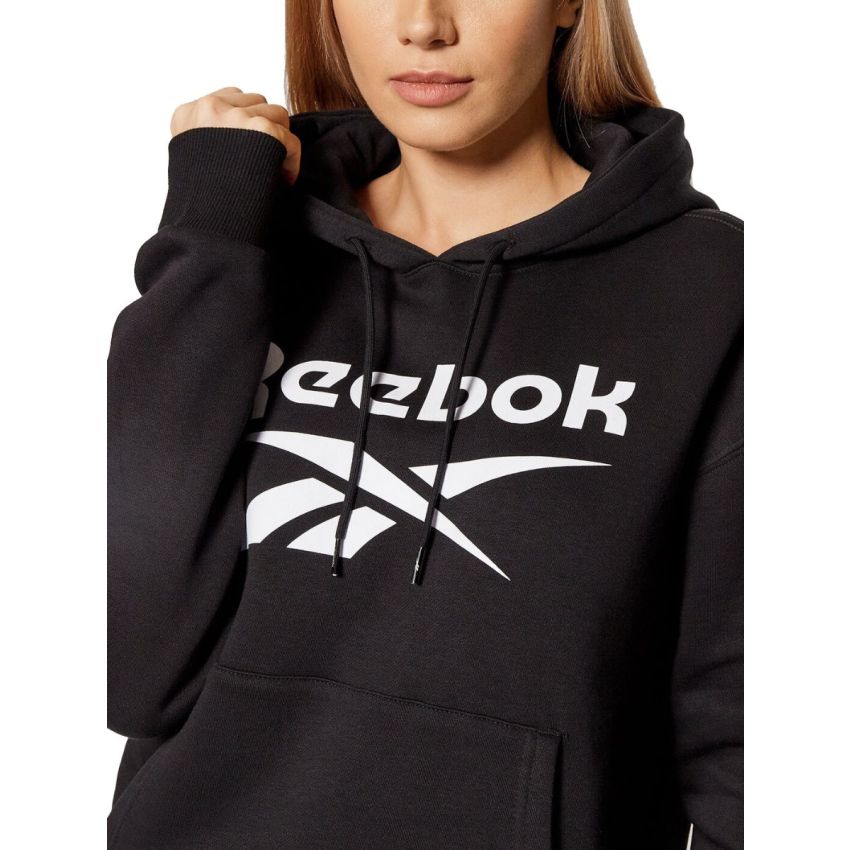 Reebok RI BL Fleece fekete női pulóver