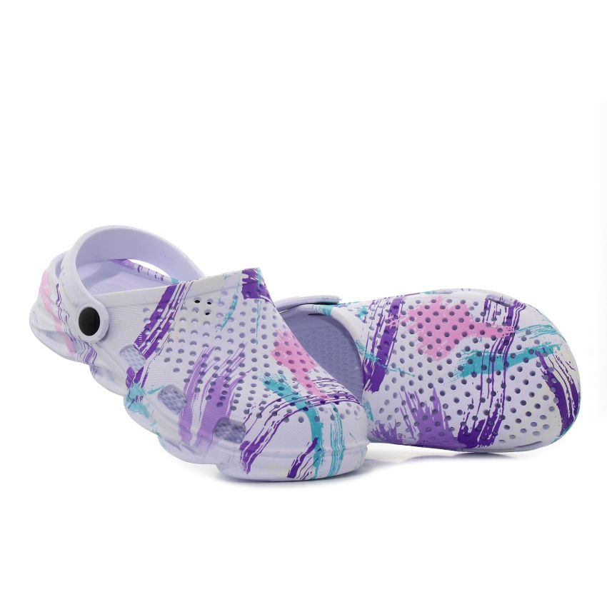 Borgo Mountain - Art lila női papucs