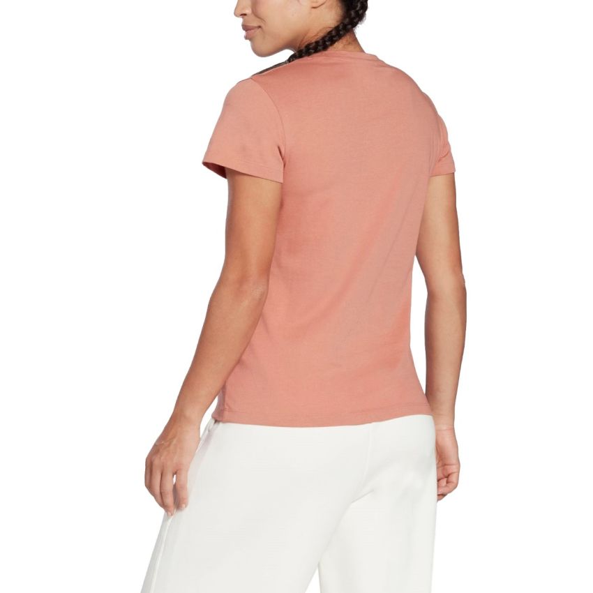 Reebok TE Graphic Vector Tee terracotta női rövidujjú