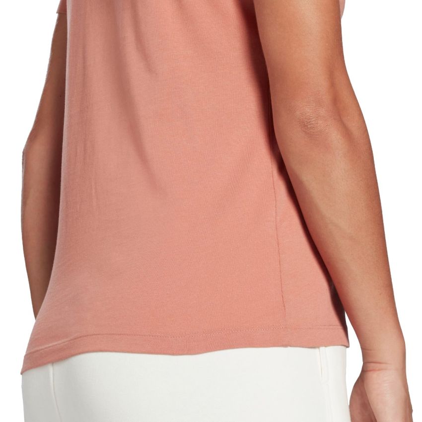 Reebok TE Graphic Vector Tee terracotta női rövidujjú