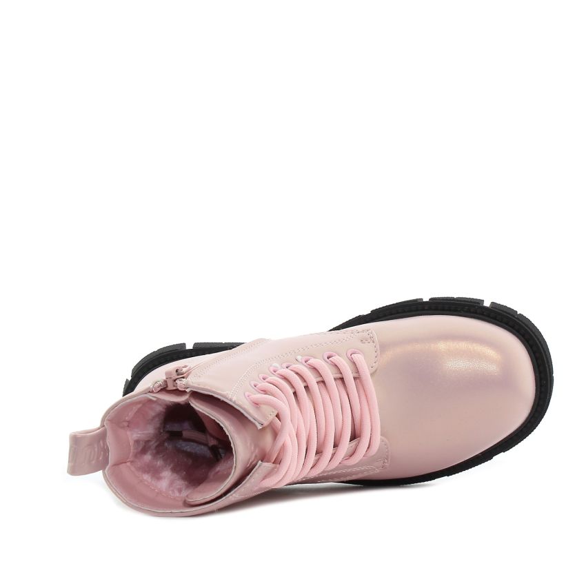 Wink - Nonill rózsaszín bélelt gyerek bakancs