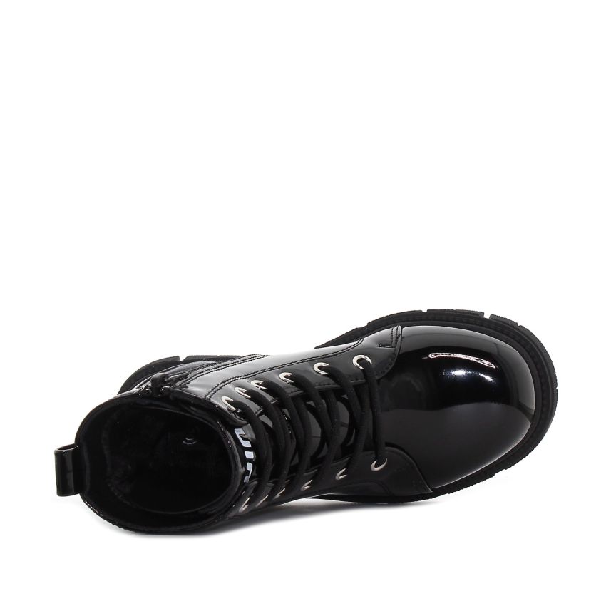 Wink - Nonill fekete bélelt gyerek bakancs