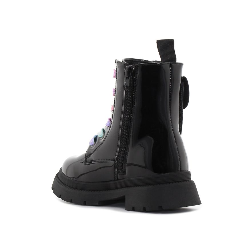 Wink - Nonool fekete bélelt gyerek bakancs