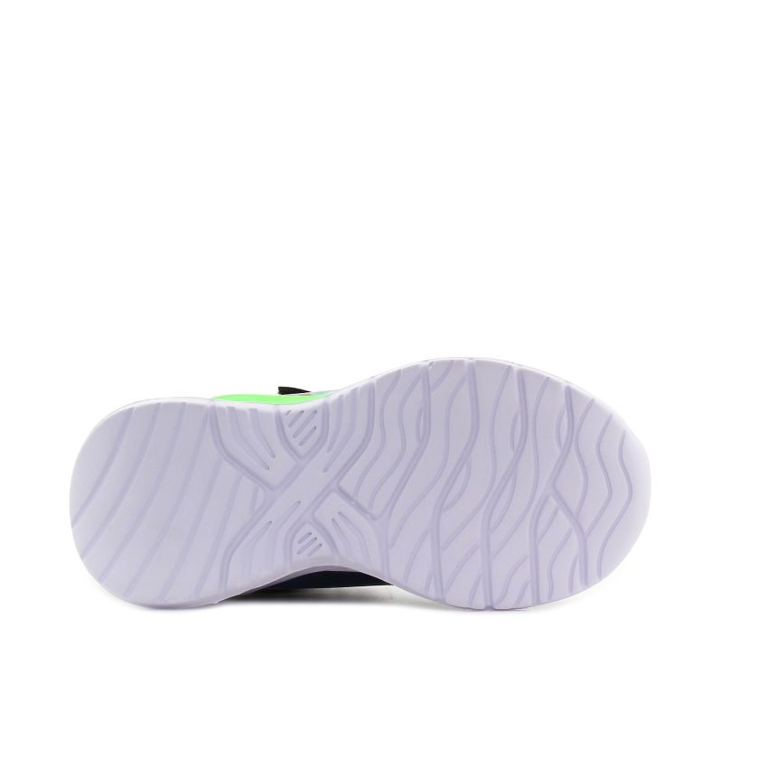 Wink - Paleo Hi villogó fekete baba cipő