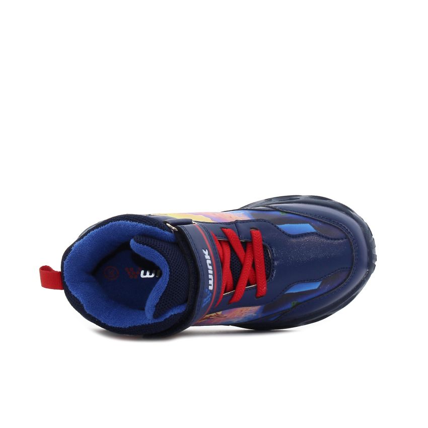 Wink - Dracco villogó sötétkék baba cipő