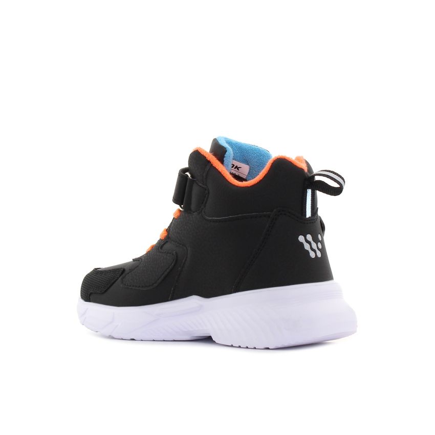 Wink - Spinta villogó fekete baba cipő