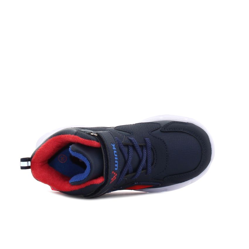 Wink - Spinta villogó sötétkék baba cipő