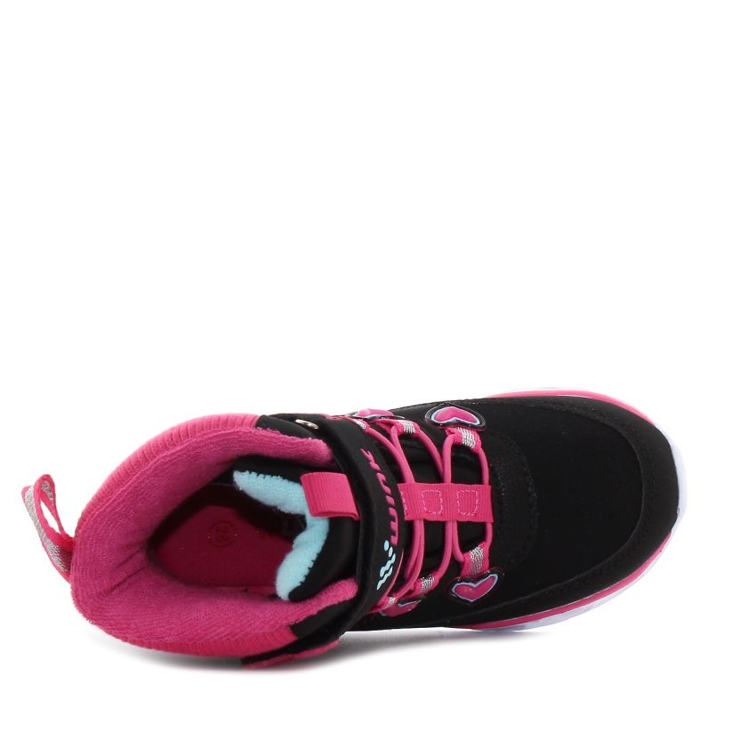 Wink - Mihr villogó fekete gyerek bakancs