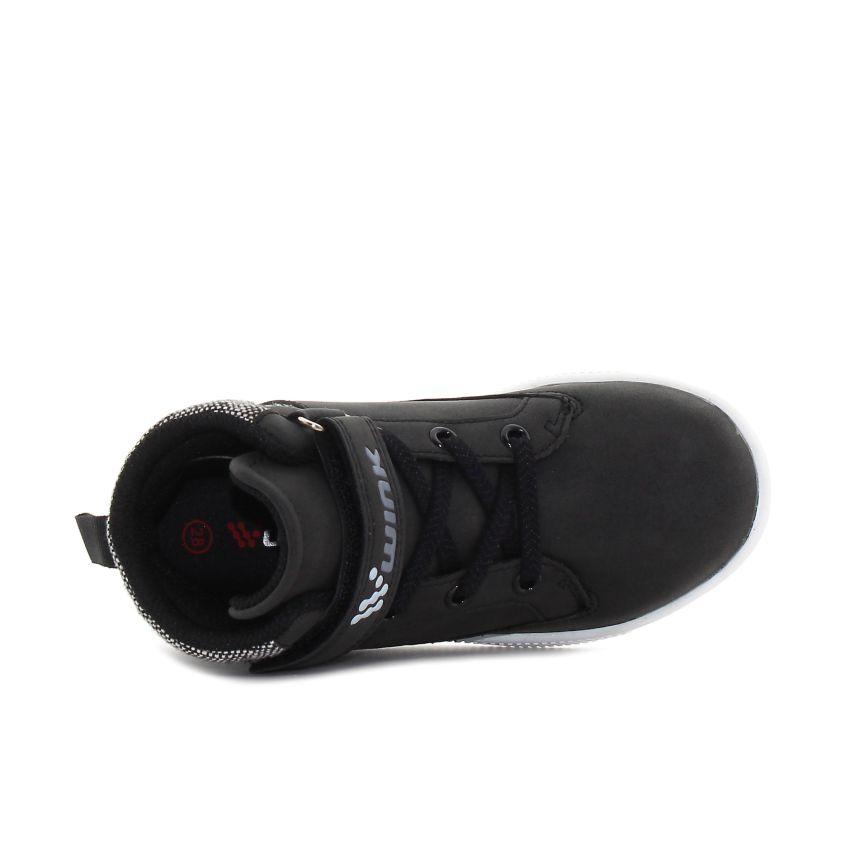 Wink - Remora Kid fekete gyerek cipő