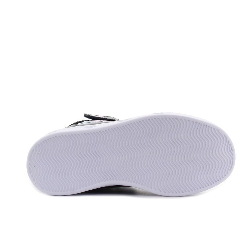 Wink - Rhea Star sötétkék magasszárú villogó baba cipő