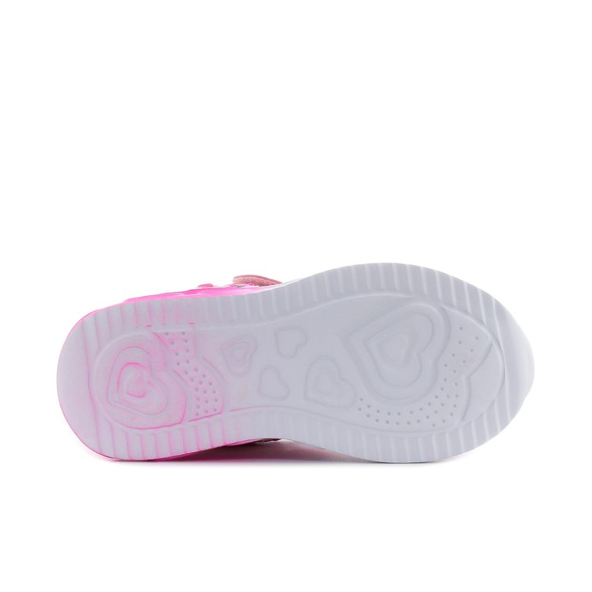 Wink - Rhea Bry rózsaszín-magenta magasszárú villogó gyerek cipő