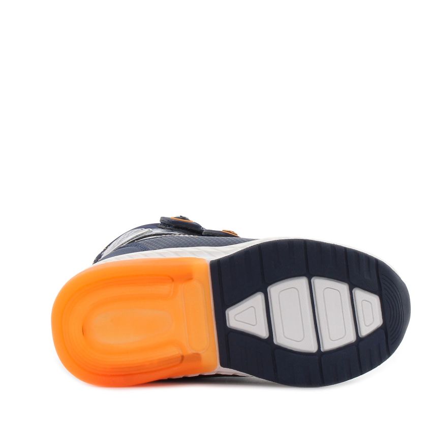 Wink - Alea sötétkék villogó gyerek csizma