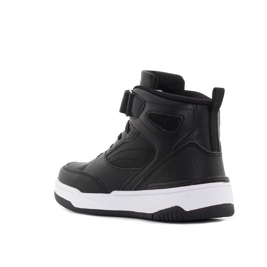 Wink - Durell fekete magasszárú gyerek cipő