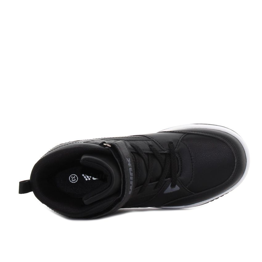 Wink - Durell fekete magasszárú gyerek cipő