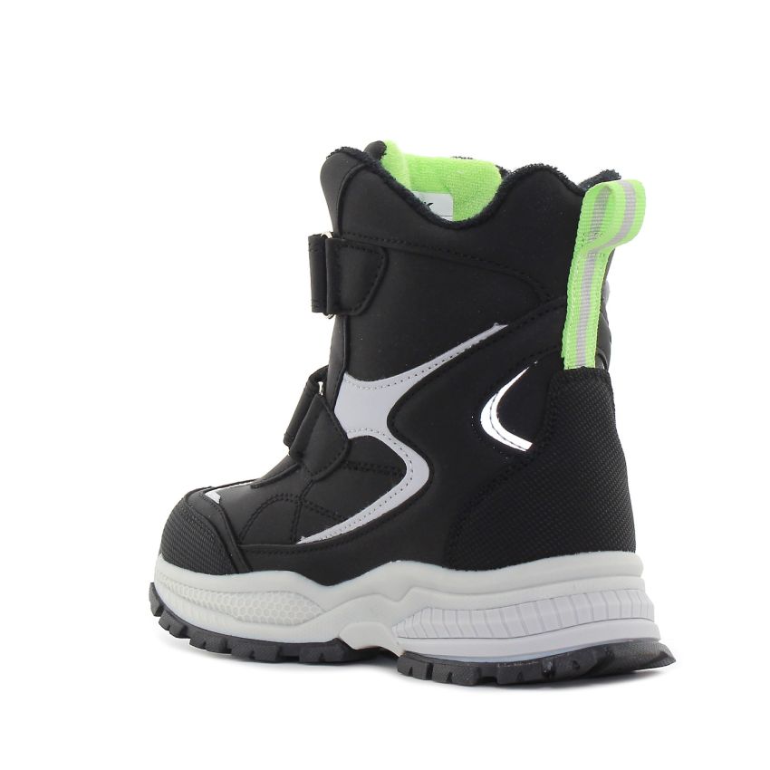 Wink - Strn fekete gyerek csizma