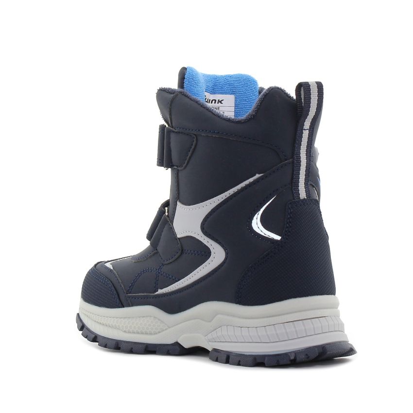 Wink - Strn sötétkék gyerek csizma