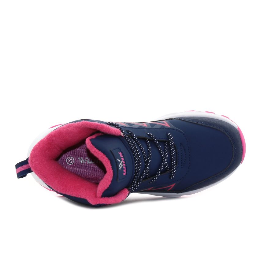 Wink - Chatal sötétkék-magenta junior csizma