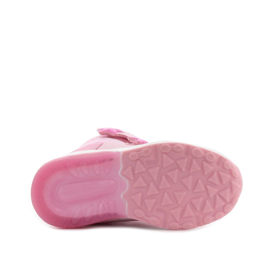 Wink - Mimas rózsaszín villogó gyerek csizma