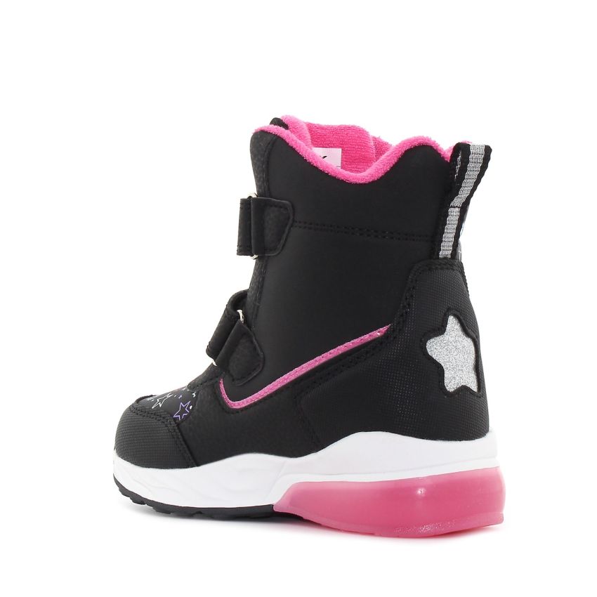 Wink - Mimas fekete villogó gyerek csizma