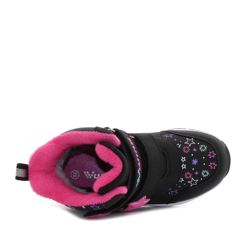 Wink - Mimas fekete villogó gyerek csizma