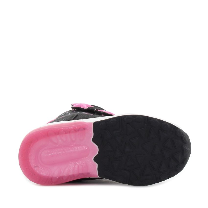 Wink - Mimas fekete villogó gyerek csizma