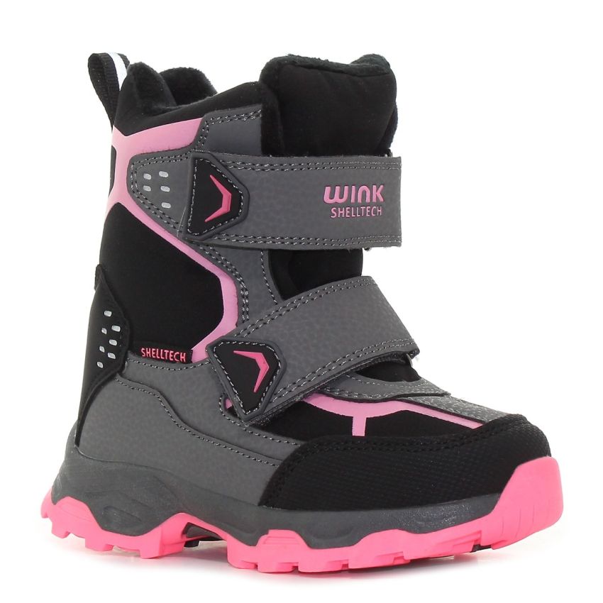 Wink Shelltech 22 vízlepergető szürke baba csizma