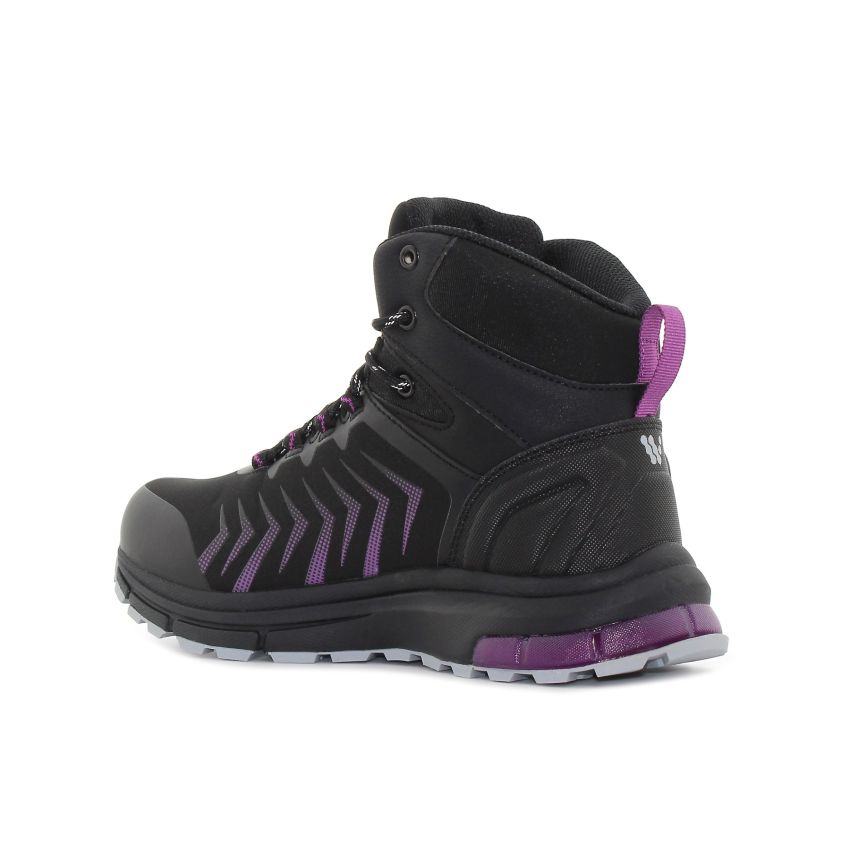 Wink - Tyra vízlepergető fekete női bakancs