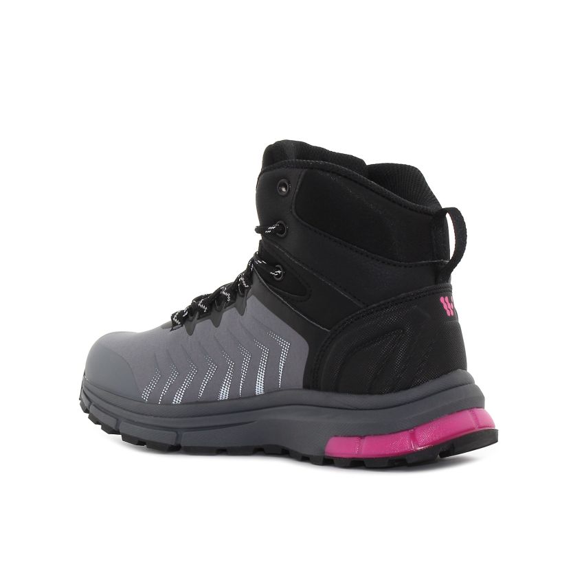 Wink - Tyra vízlepergető sötétszürke női bakancs