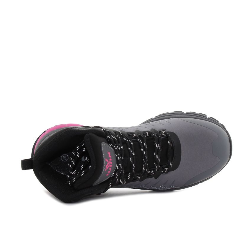 Wink - Tyra vízlepergető sötétszürke női bakancs