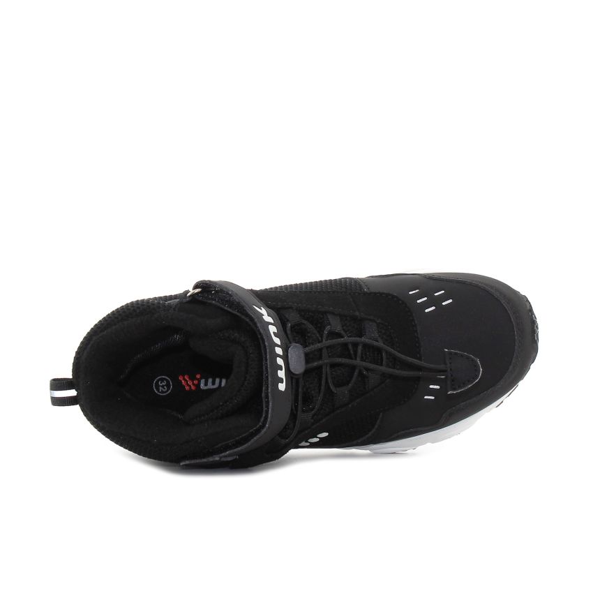 Wink - Bergi vízlepergető fekete gyerek cipő