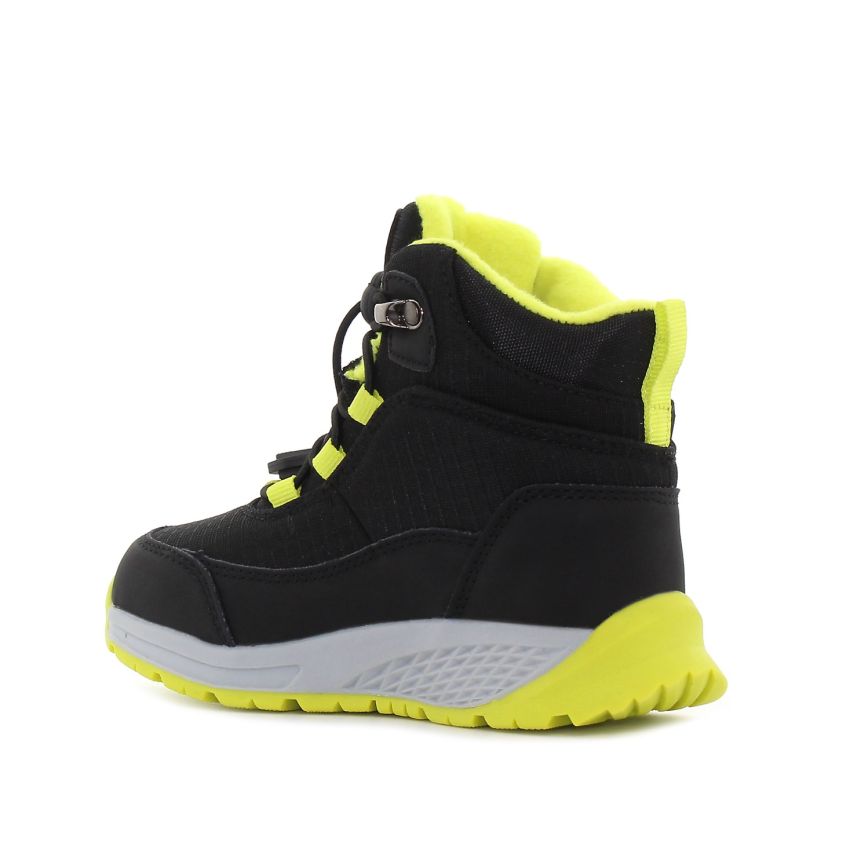 Wink - Zela Leus vízlepergető fekete gyerek bakancs