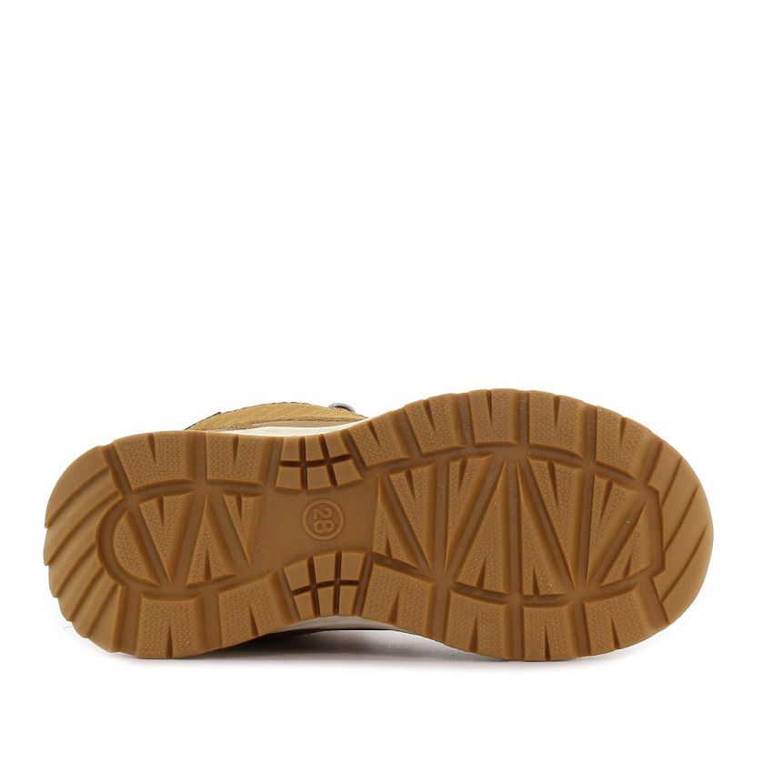 Wink - Zela Leus vízlepergető barna gyerek bakancs