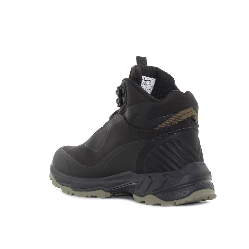 Wink - Trud fekete-keki férfi vízálló bakancs