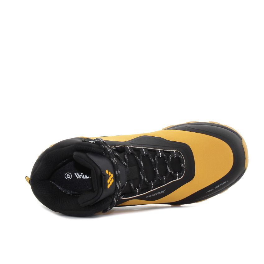 Wink - Trud barna-fekete férfi vízálló bakancs