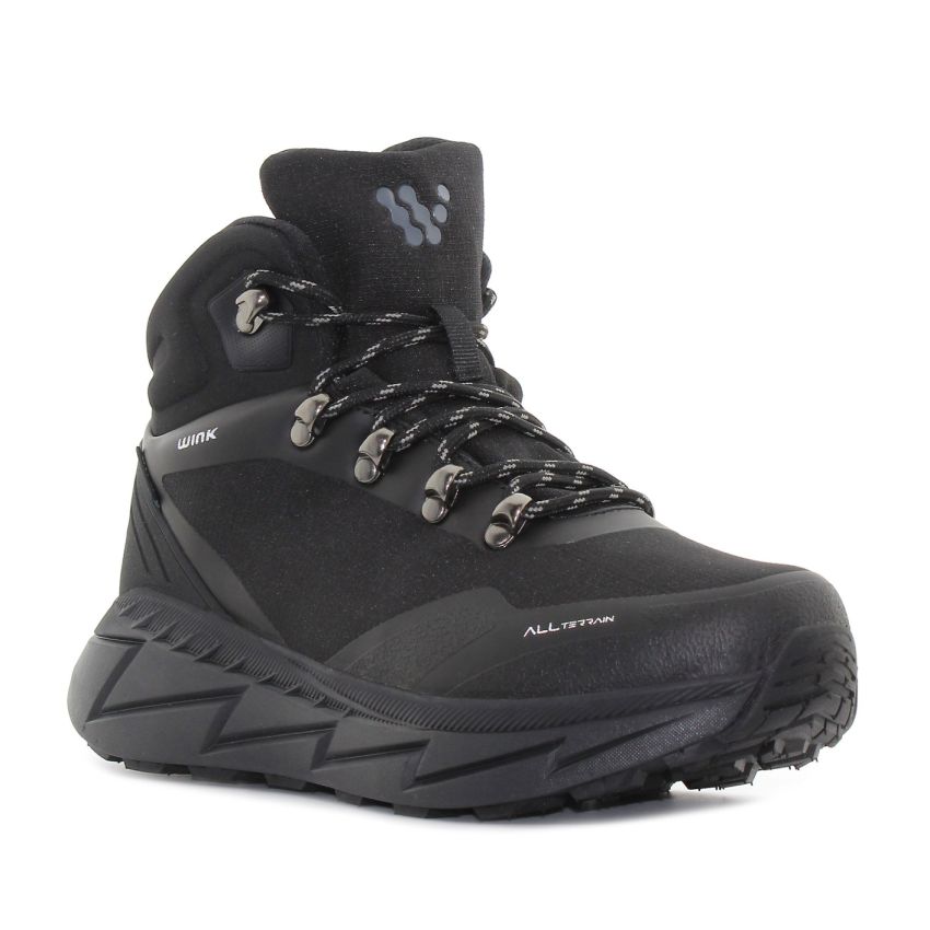 Wink - Vrimm fekete női vízálló bakancs