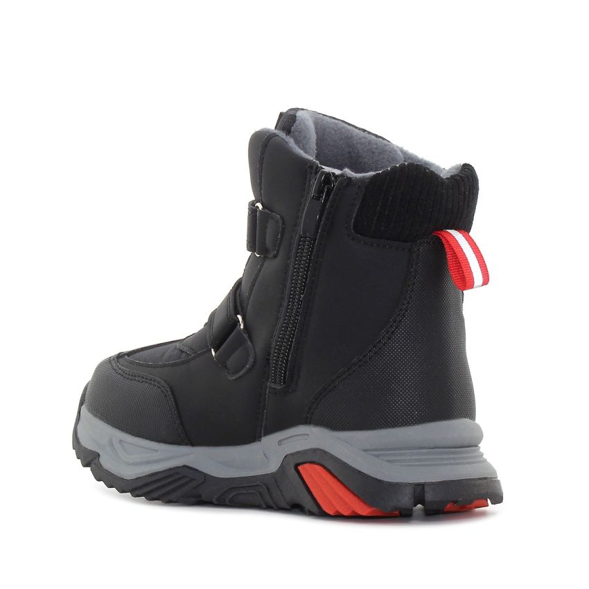 Wink - Kaldor fekete gyerek bakancs