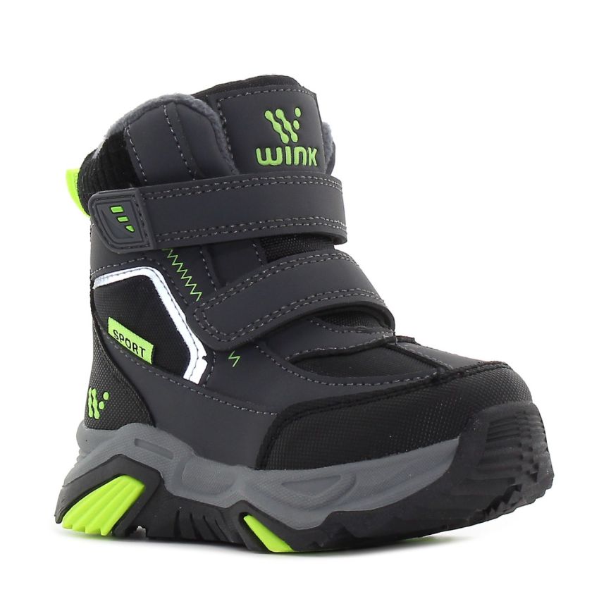 Wink - Kaldor sötétszürke baba bakancs