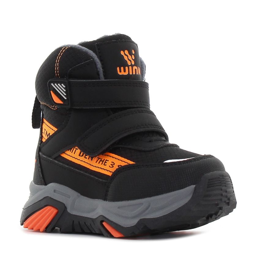 Wink - Kaldius fekete baba bakancs