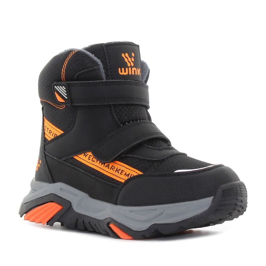 Wink - Kaldius fekete gyerek bakancs